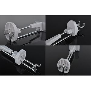 COMER Good quality security metal display hooks for mobile phone accessories