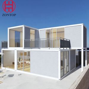 Buy cheap Zontop China 20ft Luxury Model Houses Ready Prefab House Shipping Modular Homes 40ft Container House from wholesalers