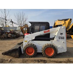 Buy cheap Secondhand 100% Original Bobcat S160 Skid Steer Loader With 0.4m3 Bucket from wholesalers