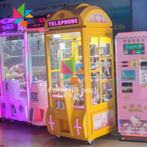 Crystal Love Claw Crane Game arcade prize gift BV20 bill acceptor arcade toy