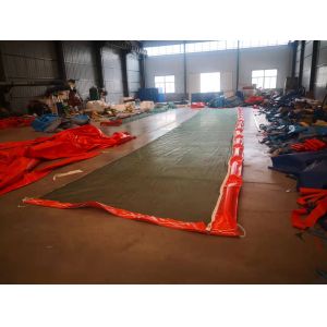 OEM Floating Silt Curtain PVC Oil Boom For Ocean