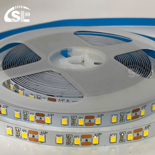 DC12V SMD2835 Electroplate PCB 120Ds 8mm Ra 80 4000K LED Light Strip for