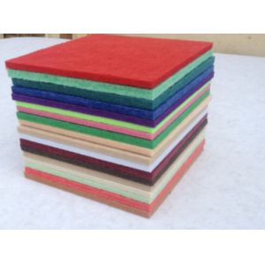 Buy cheap Polyester Fiber Material  Fire Retardant Board Stadium Sound Attenuation Panels from wholesalers