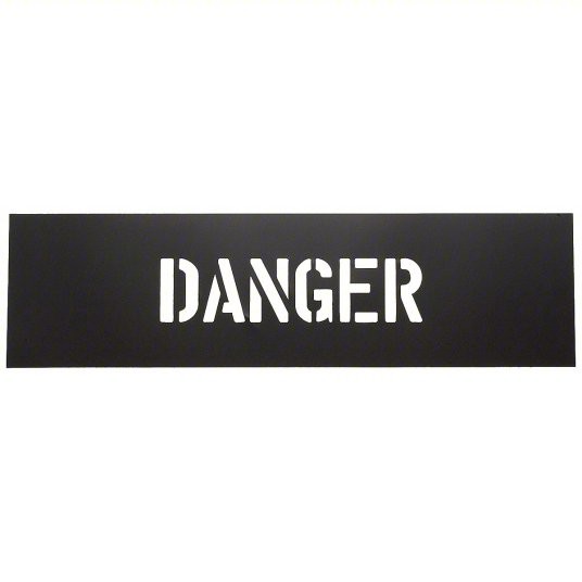 Buy cheap PVC Custom Letter Stencil Message for Public Place Black from wholesalers