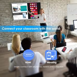 55 Inch 4k All In One Whiteboard Interactive Smart Board