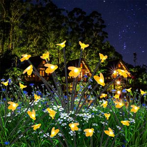 Buy cheap Solar bee garden firefly light 10 Led Outdoor Solar Garden Decoration Lamp Lights Waterproof Firefly Swaying Lights from wholesalers