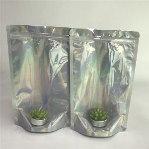 Buy cheap MOPP Laminated Cosmetic Packaging Holographic Bags from wholesalers