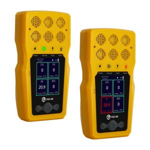 China 4 In 1 Gas Detector Portable CE Nh3 Co O2 Lpg Co2 H2s Hydrogen H2 Co2 Cl2 Gas Analyzer on sale