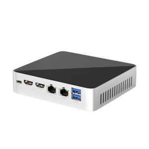 Buy cheap Intel N100 With Fan Support 16GB DDR4 and 4 USB 2 LAN 2 HDMI Mini PC from wholesalers