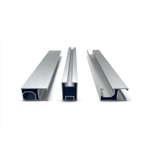 Buy cheap Anodized Industrial Aluminum Profile Rail For Solar Mounting System from wholesalers