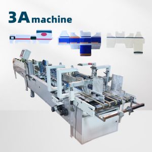 Buy cheap PLC Control Automatic Box Folding And Gluing Machine 380V Zh700d from wholesalers