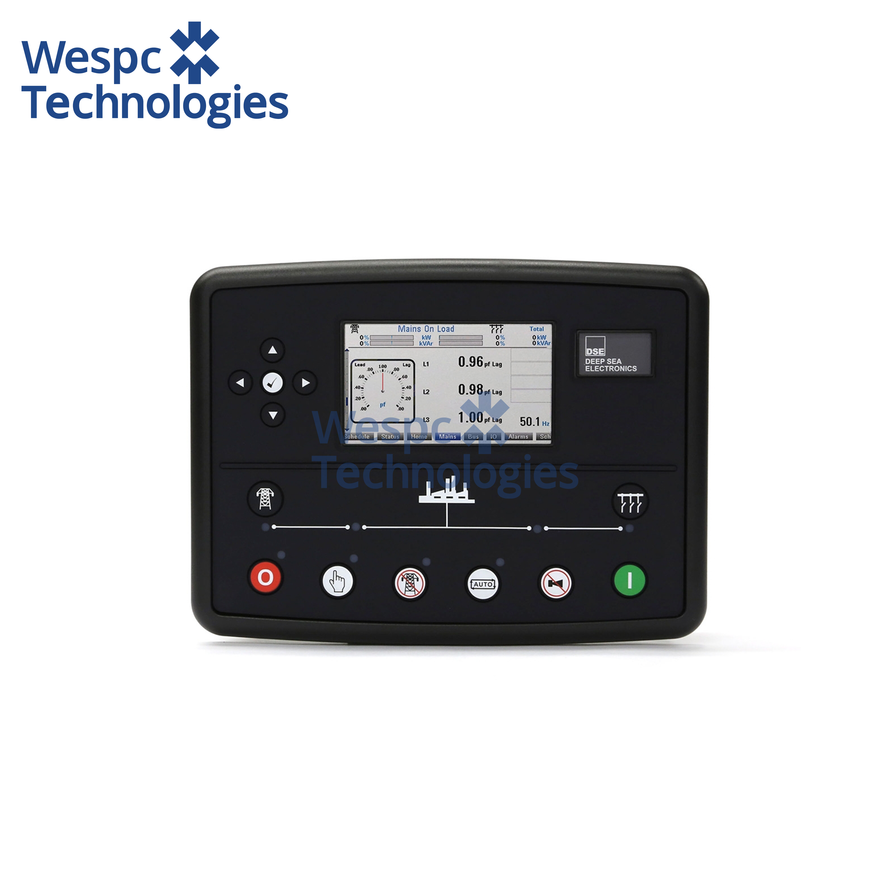 China WESPC DSE8860 Auto Transfer Switch & Mains Graphical Colour Display Control Module on sale
