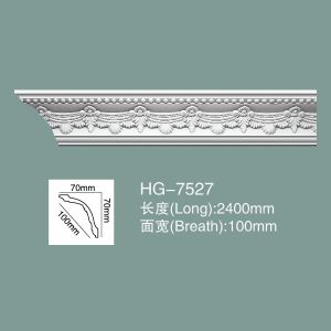 Buy cheap Polyurethane Crown Moulding PU Ceiling Moulding HG-7527 from wholesalers