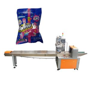 Buy cheap 5.4KW Automatic Horizontal Flow Pillow Gloves Packing Machine from wholesalers