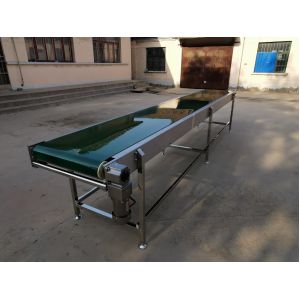 Buy cheap Adjustable Speed Flat Belt Conveyor for Food Convey from wholesalers