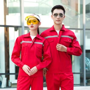 Custom Workwear Cheap Cotton Protective Overall Work Suit Work Clothes For Men