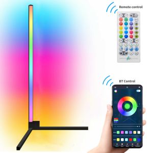 Quality Customization New 150CM Modern Smart App control Standing RGB LED Corner Floor Lamp for Living Room for sale Buy cheap Customization New 150CM Modern Smart App control Standing RGB LED Corner Floor Lamp for Living Room product