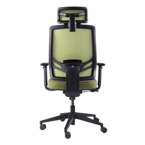 Buy cheap Ergonomic Project Office Chair High Back Green Mesh Rolling from wholesalers