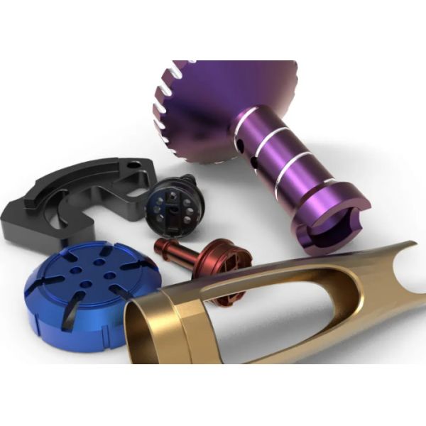 Precision Anodized CNC Machined Parts - Custom OEM Aluminum / Carbon Steel