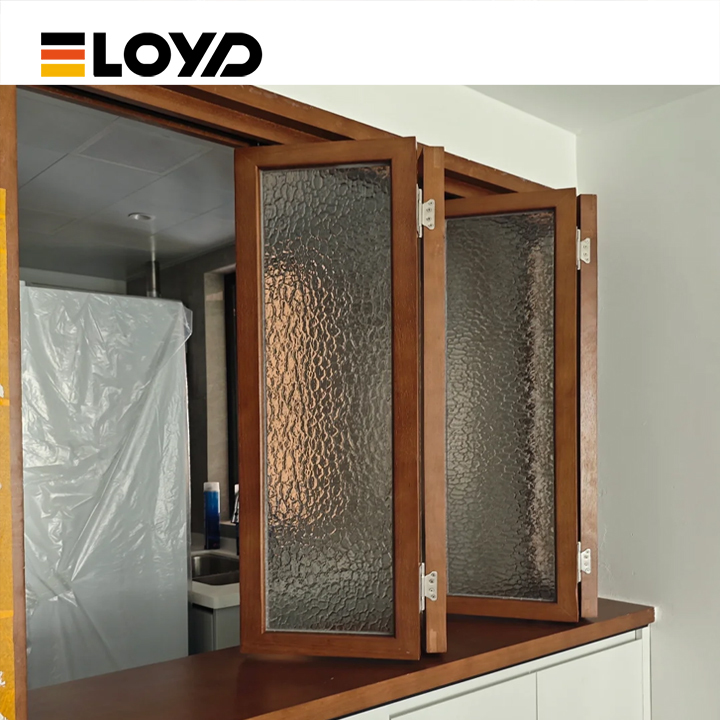 Buy cheap High-Security Aluminum Folding Window with Multi-Point Lock from wholesalers