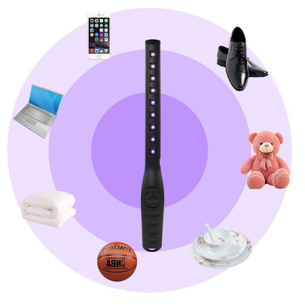 Quality UVC UVA Portable Led Germicidal Lamp Power 2w With USB Connector For Killing Germs for sale