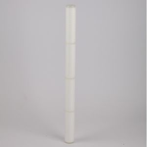 Buy cheap PLC Compatible 40 Inch Microporous Pleated Filter Cartridge with Simple Installation from wholesalers