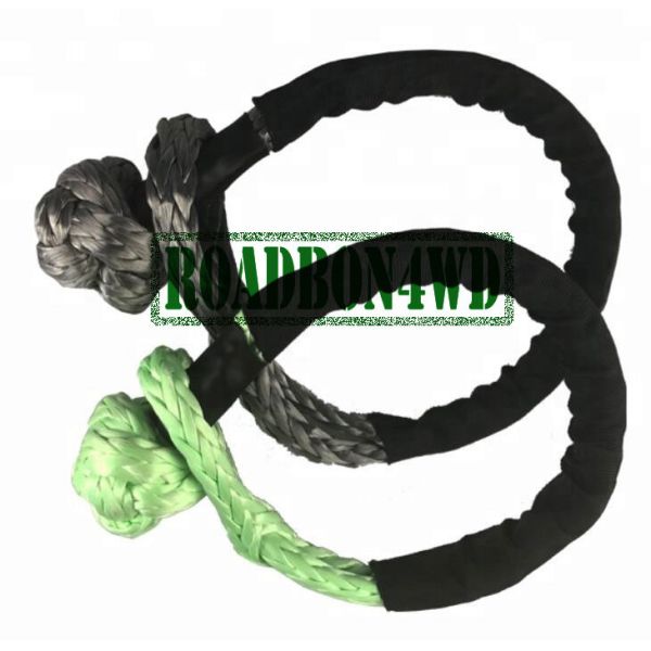 Quality 12 strand braid uhmwpe winch soft shackle for vehicle for sale