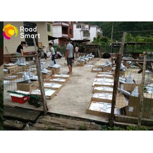 Buy cheap 180lm/W Bridgelux Solar LED Parking Lot Lights Aluminium Alloy With Remote Control from wholesalers