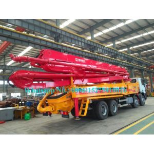 Buy cheap White Concrete Construction Equipment Zoomlion Concrete Pump RZ Folding System: from wholesalers