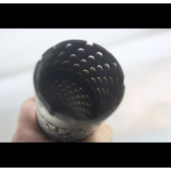 Quality Stainless Steel Perforated Muffler Tubing Air Conditioning Equipment OEM Accepted for sale