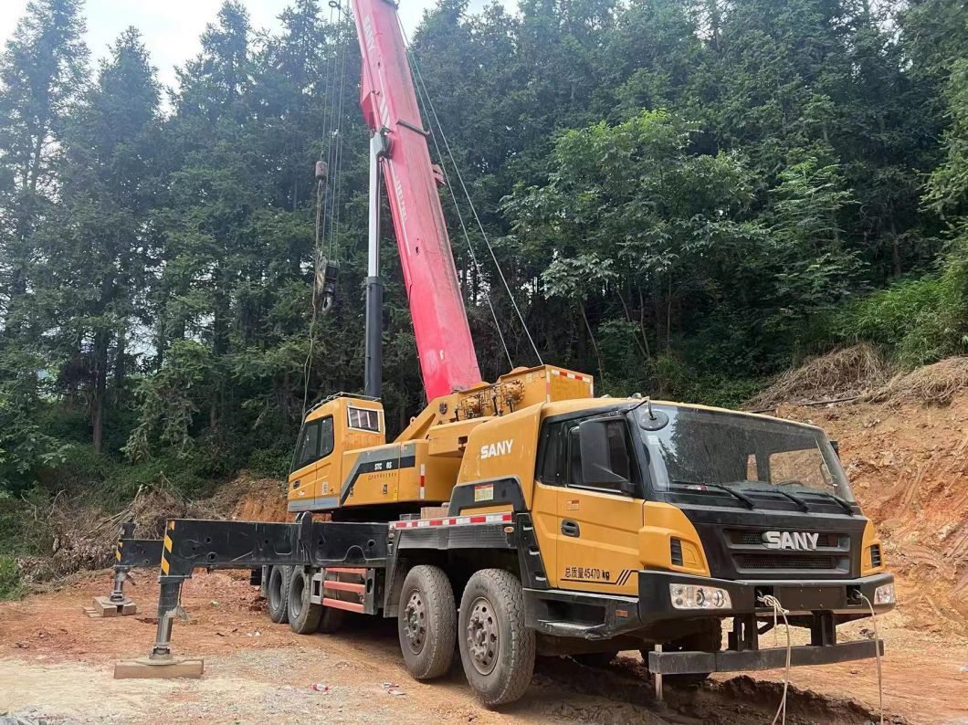 2017 Good Original Condition Top Quality 75t Truck Crane Mobile Crane Euro V Emission Standards Factory Directly Sale