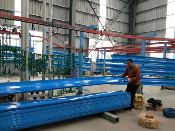 Quality Powder Coating W Beam Guardrail , Highway Guardrail With Excellent Anti Corrosion for sale