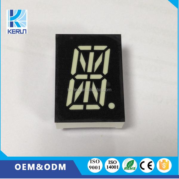 Buy cheap 0.8 Inch 16 Segment Display Module Common Anode For Time Zone Clocks from wholesalers