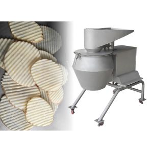 Buy cheap Uniform Potato Crinkle Slices And Shreds Cutting Machine With 3000kg/H High Production Capabilities from wholesalers