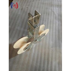 Buy cheap 25KN Conductor Stringing Blocks Nylon Sheave Universal Stringing Block from wholesalers