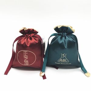 Buy cheap OEM ODM Fabric Drawstring Gift Bags 100% Silk Drawstring Bag from wholesalers