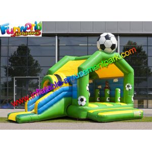 Buy cheap FIFA World Cup Inflatable Kids Bouncer Slide , Jumping Castle for Football Fan from wholesalers