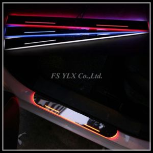 Buy cheap For Mercedes Benz GLK GLA X156 W205 LED door sill plate light LED logo moving scuff light from wholesalers