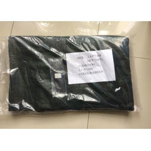 PE Material Commercial Fence Screen Mesh Folded 3cm Webbing / 5cm Webbing