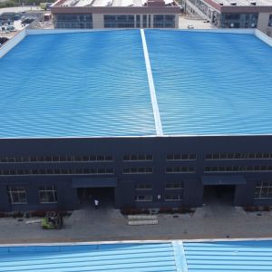 Buy cheap Prefab Steel Warehouse Building 100m x 30m Q235B Q355B from wholesalers