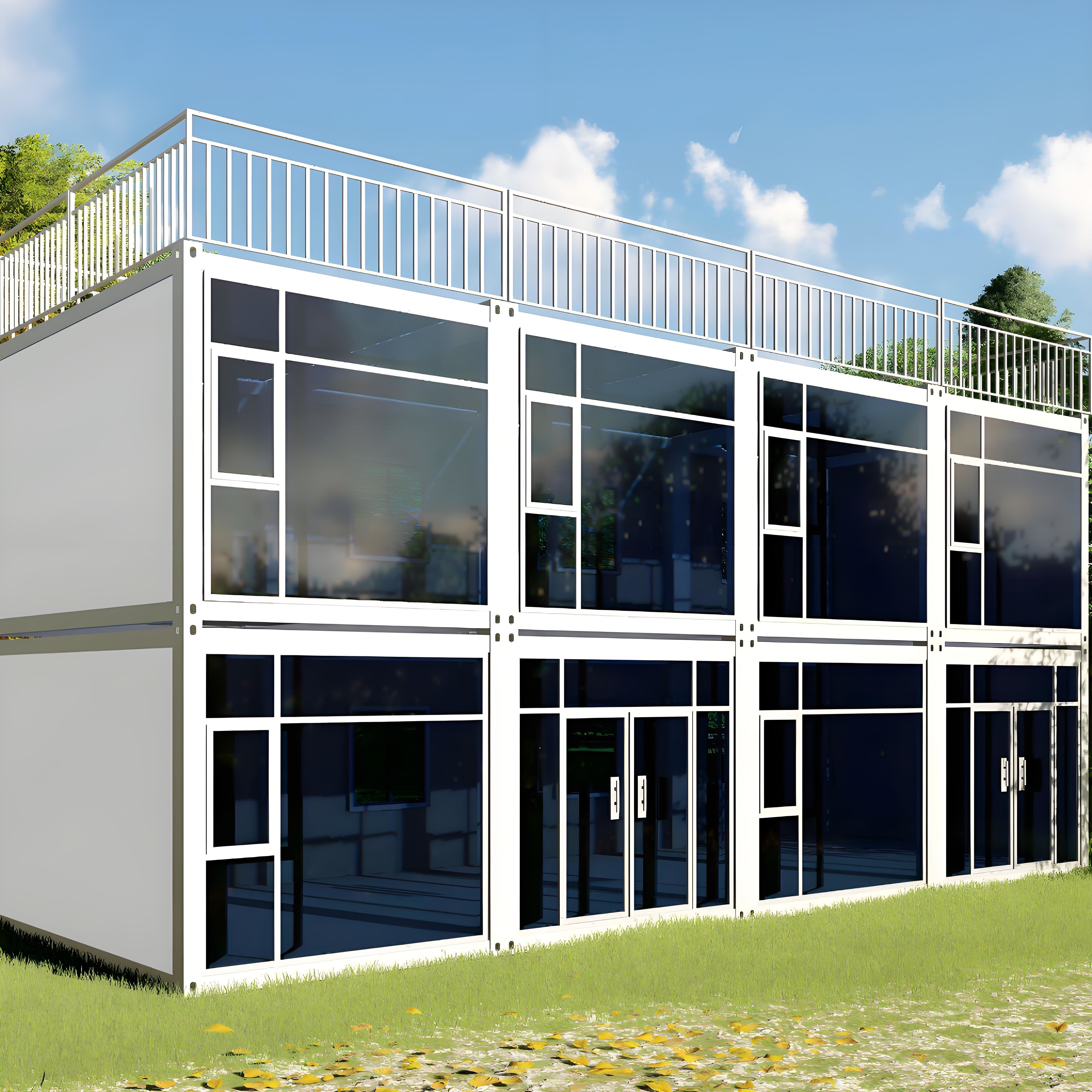 Buy cheap Prefab Low Cost Construction Modular Container Office from wholesalers