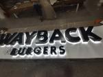 Buy cheap Custom Acrylic 3D LED Lighted Letter Signs UL RoHs Certificated for Bus Stations Burgers Store from wholesalers