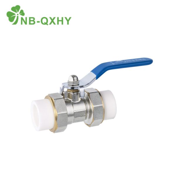 Thread Connection Form Flexible Ball Valve for Water Brass Core PPR Fitting in