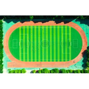 Tartan Rubber Running Track Runway Sandwich Running Track Playground