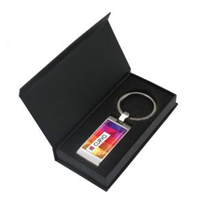 Custom Small Mini Empty Key Chain Packaging Box Keychain Gift Box Packaging For