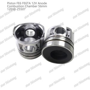 Buy cheap FE6 FE6TA Engine Piston12V Chamber Size 56mm 2.5x2x4mm 12010-Z5507 For Nissan Engine Spare Parts from wholesalers