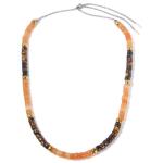 Buy cheap Length 32 Multicolor Beaded Necklace , 6*8mm Natural Stone Beads Necklace from wholesalers