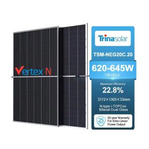 China Trina Solar TSM-NEG20C.20 620-645W Bifacial N-type Mono PV Solar Module for PV Systems on sale