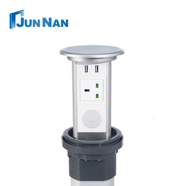 Buy cheap Junnan Intelligent Pneumatic Lift Socket with Convenient Button and Remote Control for Your Kitchen Needs from wholesalers