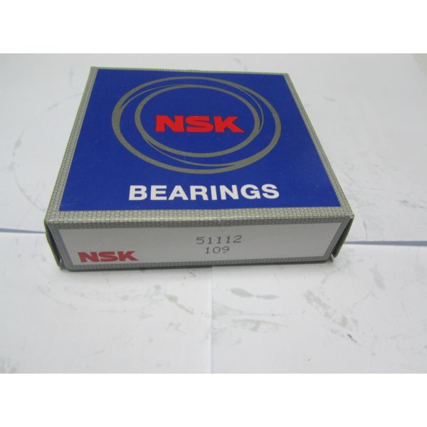 Quality 51112 P6 P5 Bore 60mm Thrust NSK Ball Bearings Chrome Steel Single Row Bearing for sale